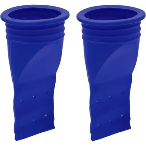 2 bouchons de sol - silicone - anti-odeur - pour anti-odeurs (1/5)