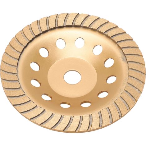 Goldene Diamantschleifscheibe, hohe Leistung, stabiler Schnitt, rostbeständig für Beton und Marmor, langlebige Trennscheibe (1/5)