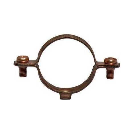 + COLLIERS EN CUIVRE FISCHER POUR TUYAUX Dimensions : 10 pièces x diamètre 35