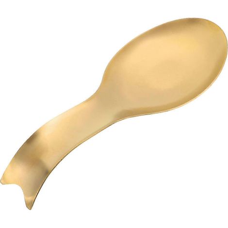 Assiette à louche, cuillères en acier inoxydable, spatules, repose-couverts, usage professionnel, forme rectangulaire plate, ensemble de 1. (1/5)