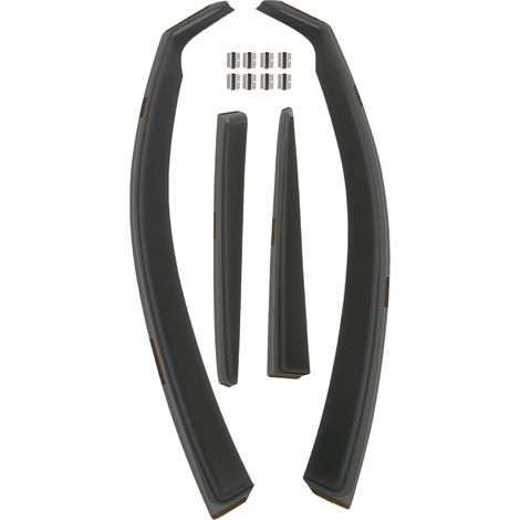 Front Rear Side Window Deflectors For Toyota Auris 2012-2019 4pc In-Channel Set (1/5)
