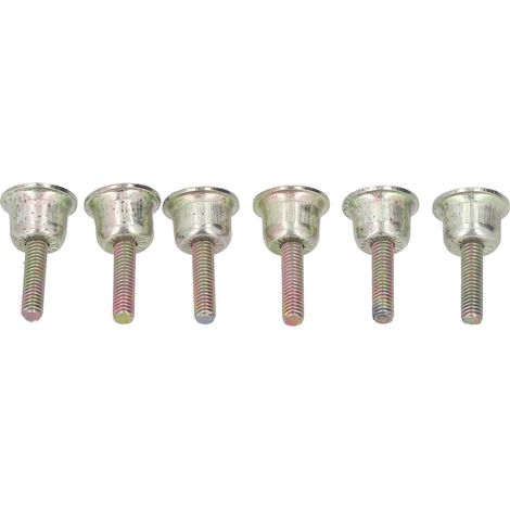 6 Vis de Poignée Frein Tronçonneuse Aluminium M4 MS260 Pièces de Coupe Compatible Stihl 024 026 (1/5)
