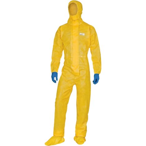 COMBINAISON PROTECTION CHIMIQUE DT300Y JAUNE - DELTA PLUS - DT300Y L (1/3)
