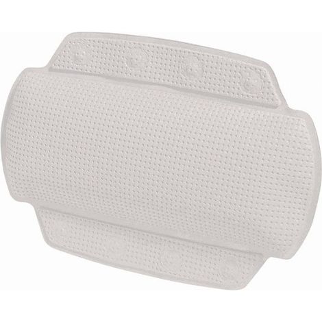 coussin de baignoire PVC ALASKA 32x23cm Blanc Spirella (1/2)