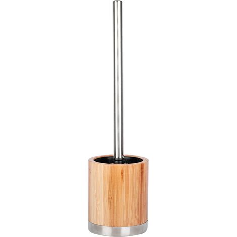 WC bambou, brun, acier inoxydable (1/5)