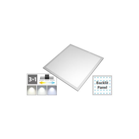 PANNELLO LED BACKLIT 40W 4000LM CCT 60X60 CM