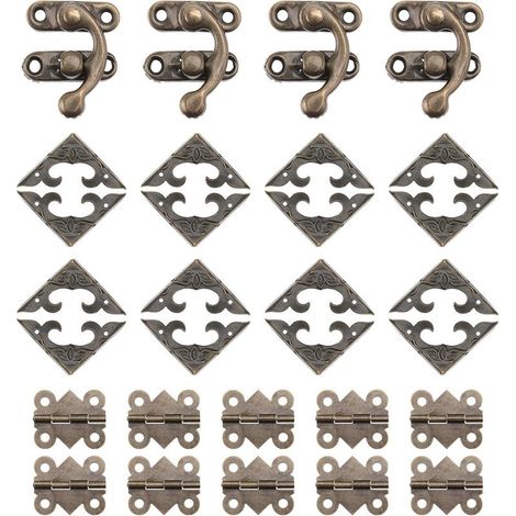 BETOOKY Ensemble de cadenas et protections d'angle vintage pour (1/5)