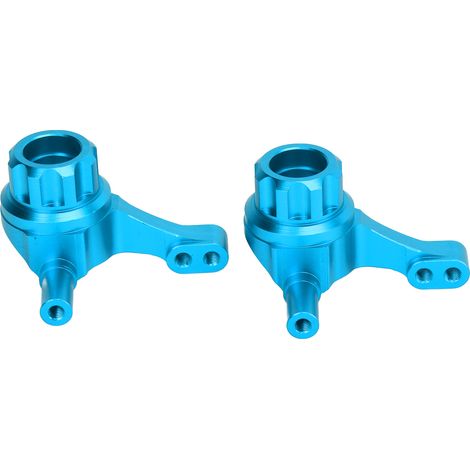 Bras de direction avant en alliage d'aluminium pour voiture RC Tamiya TT02 1/10 - Pièces de rechange bleues (1/5)