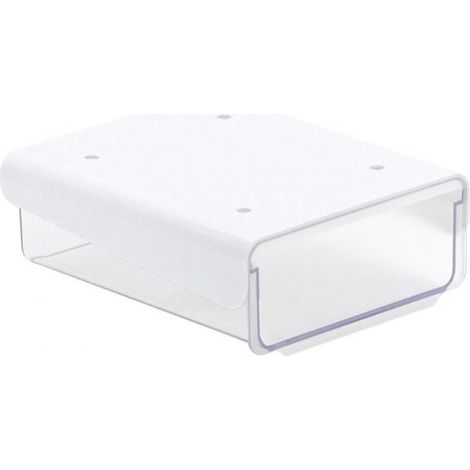 Boîte De Rangement Sous Table - Boîte De Rangement À Tiroir En PS - Pour Bureau Chambre Cuisine Salle De Bain - 20 x 17 x 7,3 cm - 1 Pièce (1/5)