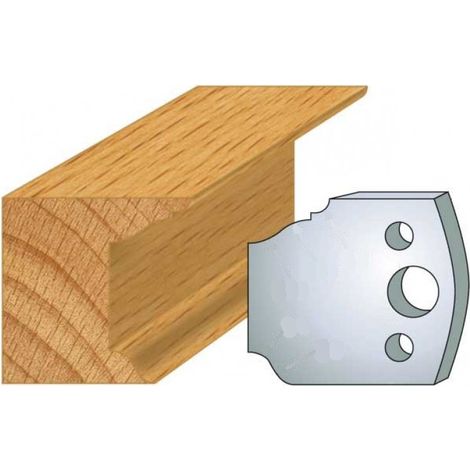 JEU DE 2 FERS PROFILES ACIER HT.40MM N°079 - 800.079 - LEMAN