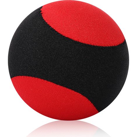Wasser-Hüpfball für Pool, Strand und Freizeit – Sportspielzeug für Familie und Freunde, Schwarz+Rot (1/5)