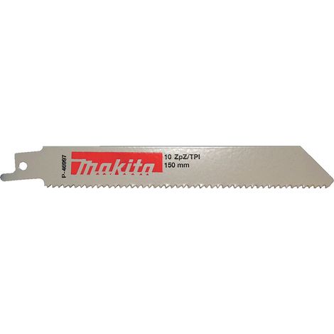 MAKITA P-46997 SIERRA DE SABLE 152MM PARA METAL 10TPI 5PCS (1/2)