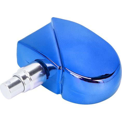 Flacon vaporisateur de parfum rechargeable en forme de cœur, portable et vide, 25 ml, bleu (1/5)