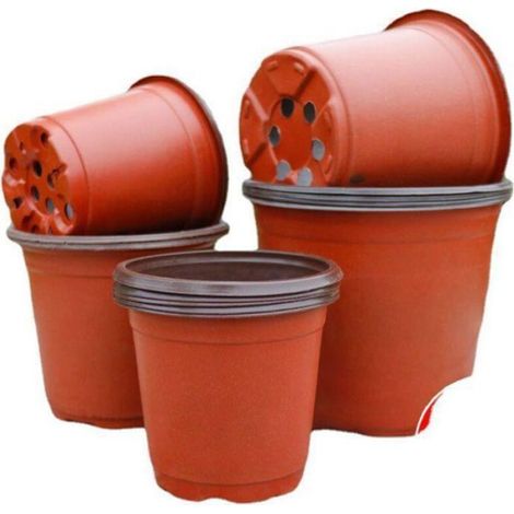 Pots De Plantes - 10 X 8 Cm - Pour Semis Et Repiquage - 50 Pièces (1/5)