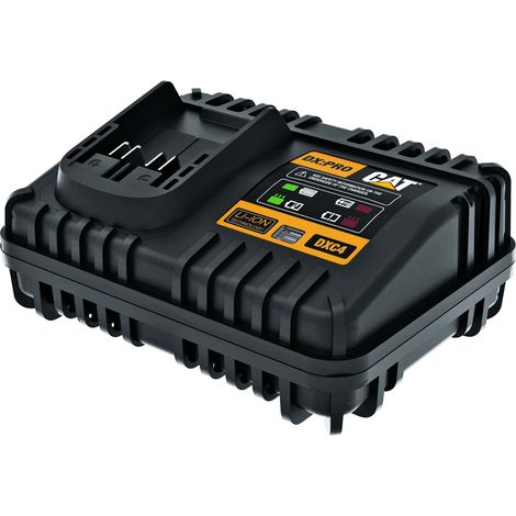 UNIVERSELLES LITHIUM-BATTERIE-LADEGERAT 18V ÔÇïÔÇï4AH CATERPILLAR DXC4