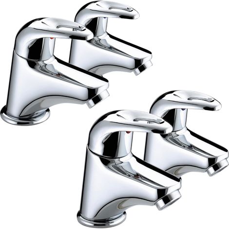 Bristan Java Basin Taps and Bath Taps - Chrome (1/2)