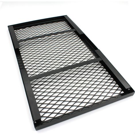 Grill de Camping Pliable en Acier Robuste pour Cuisson sur Flamme, Gril Portable pour Feu de Camp Extérieur (1/5)