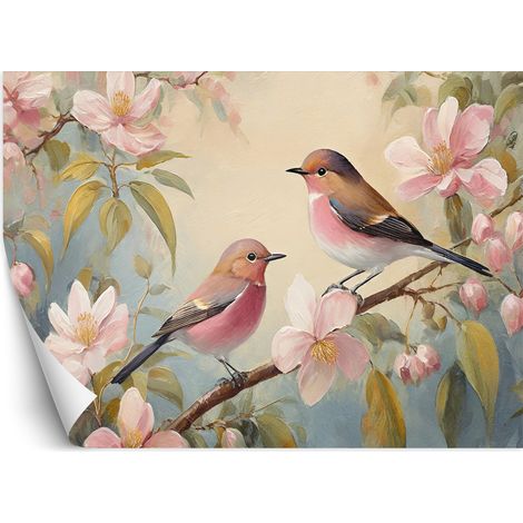 Papier peint Oiseaux animaux vintage 250x175 (1/5)