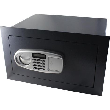 WURKO caja fuerte digital&43 llave 30x49x36 cm b45 , Caja fuerte seguridad digital B45 de empotrarTamaño: 30x49x36 cmIncluye llave auxiliar. (1/3)