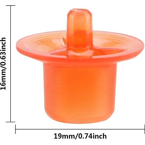 Celdas de cría para colmenas – celdas reales – paquete de 50 – rojas – 19 x 16 mm – suministros para apicultura (1/5)