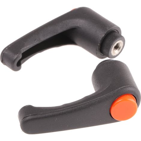 Levier de serrage RS PRO, , filetage M5, Femelle L. 10mm ( Prix pour Paquet de 2 )