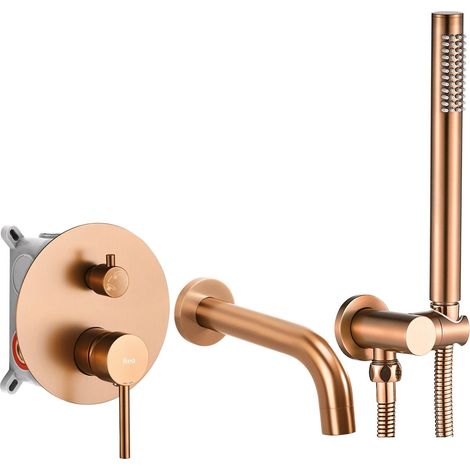 BADEWANNENARMATUR REA LUNGO  BRUSH COPPER