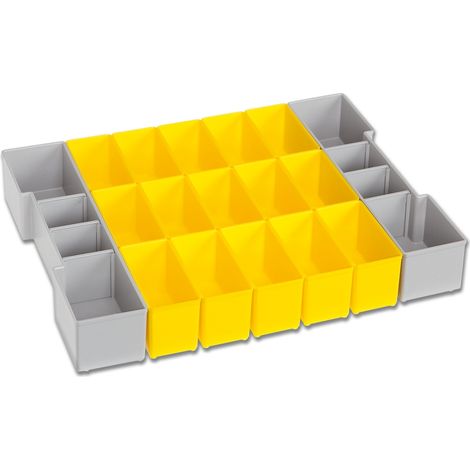 L-BOXX Einteilungsset L-BOXX® B3 LB 102 B378xT313xH65mm gelb/grau (1/2)