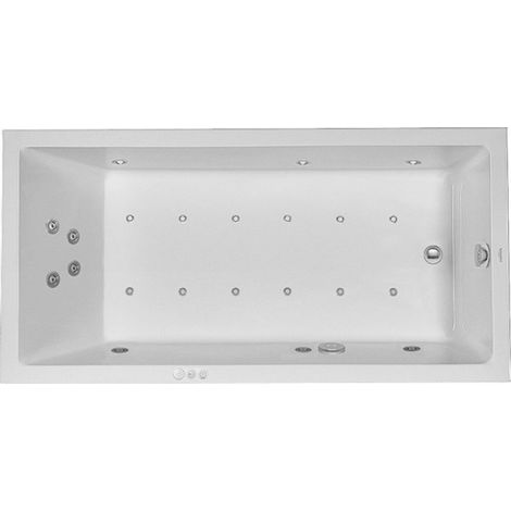 Duravit Starck Bains à remous, à encastrer, simple dos, (1/2)