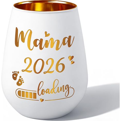 Cadeau pour future maman, photophore pour femmes enceintes, cadeaux pour annonces de grossesse, fête prénatale, cadeau d'anniversaire pour femmes enceintes (sans bougie) (1/5)