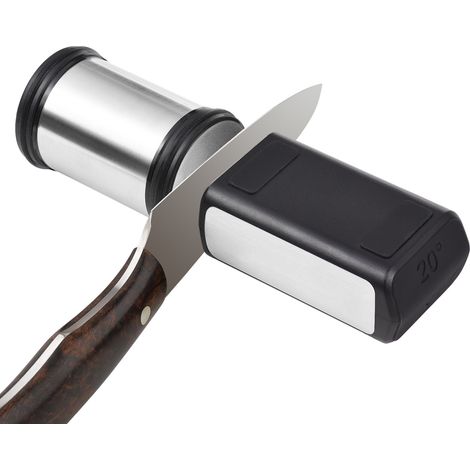 Aiguiseur de couteaux à roulettes Tumbler Affûtage de couteaux amovible simplifié Système d'affûtage de couteaux à roulettes pour couteaux de poche / couteaux de cuisine / ensemble de couteaux de che (1/5)