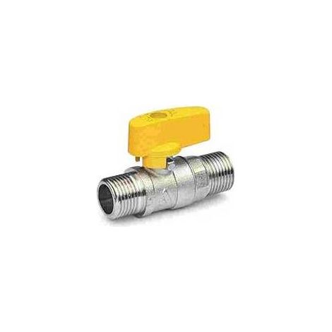 VALVOLA A SFERA GAS DIRITTO MM Misura: 1/2"