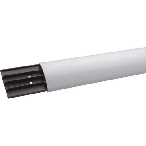 Hager Canaleta para cables gris claro 200 cm de ancho