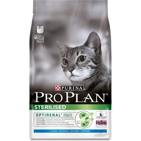 Croccantini per Gatti sterilizzati PRO PLAN Sterilised Ricco di Coniglio 400GR  PURINA