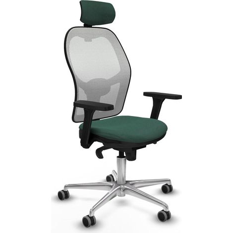 Piqueras-y-crespo Sedia da Ufficio Moderna Verde Comfort