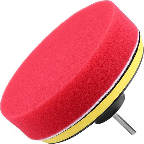 19-teiliges Polierschwamm-Set, 15 cm, für Autopoliermaschinen mit M14-Bohradapter (1/4)