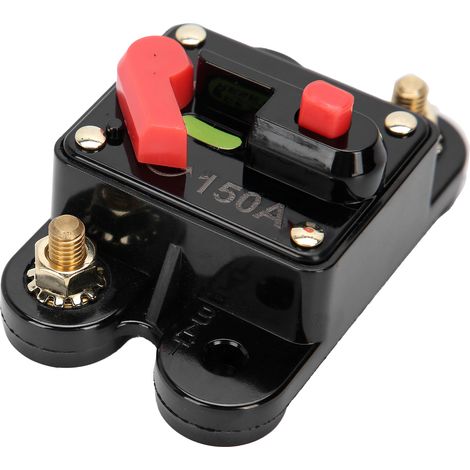 12–24 V DC-Leistungsschalter-Sicherung mit manuellem Reset für Autoradios, Boote und LKWs, 150 A (1/5)