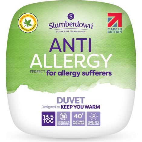 Slumberdown Anti Allergy Duvet, 13.5 Tog, Super King