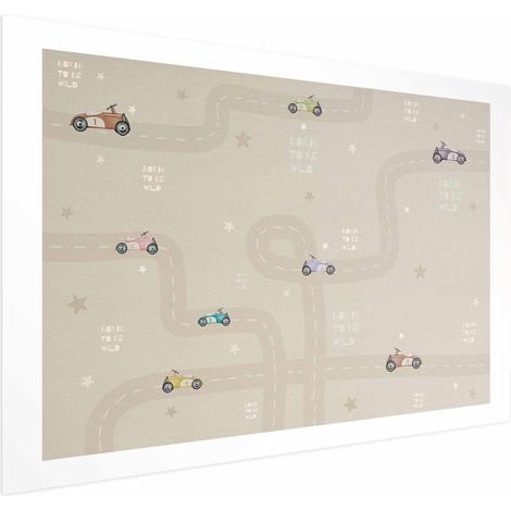 Póster - Coches de carreras (1/4)