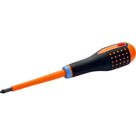 Tournevis manuel / ciseau Bahco Ergo Combi VDE SL6/PZ2 222 mm