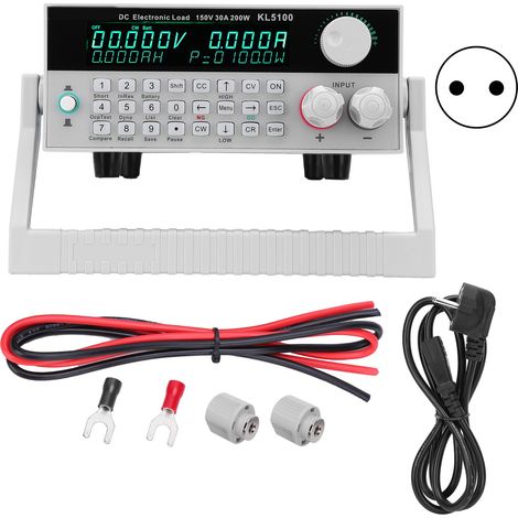 Chargeur électronique KL5100 1150V 30A 200W, testeur de batterie DC programmable haute précision, prise UE 220V, instrument de mesure de charge. (1/5)