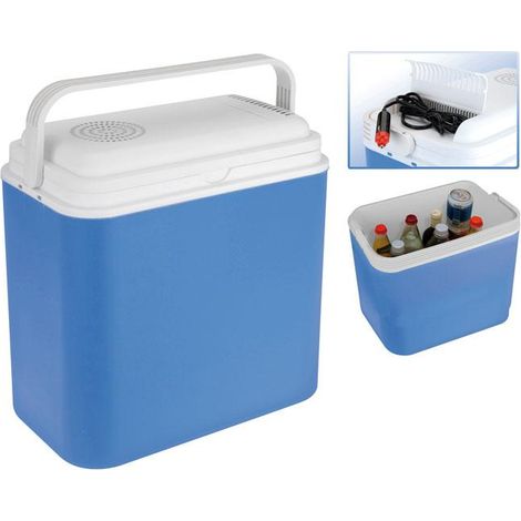 Glacière électrique 24L pour voiture – Connexion 12V – Dimensions 40x23xh41cm – Idéale pour voyages et camping – Frizet