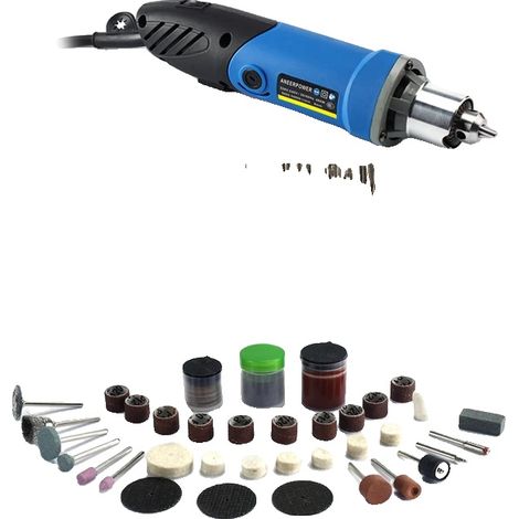 Mini perceuse électrique, vitesse réglable, polyvalente pour les projets de bricolage, MK03 (1/2)