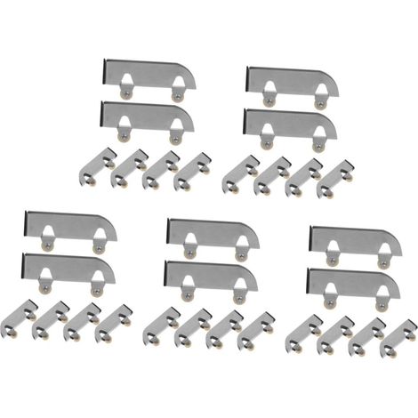 Pieces Transparent PU Furniture Casters Swivel Wheels with