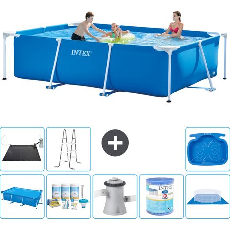 Intex Piscina con struttura Rettangolare - 300x200x75 cm - 7-pezzi  S30224 (1/5)