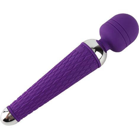 Masseur personnel portable pour la relaxation musculaire, sans fil, rechargeable, silencieux et étanche, baguette vibrante (1/5)