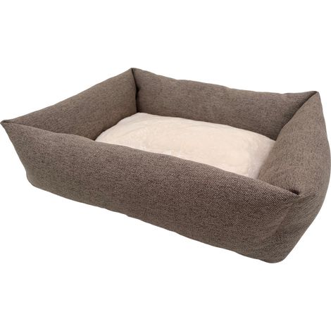 Lebon Hundebett Bonny XL 85 x 70 cm Golden Brown (1/2)