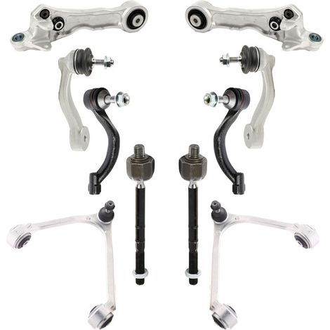 KIT BRACCIO OSCILLANTE 10 PEZZI COMPATIBILE CON JAGUAR XF I (X250) 2.2 D 04.2011 - 04.20 / Kit Sospensione Completo OE/OEM / Bracci Oscillanti + Testine Sterzo / Sostituzione Diretta OEM (1/5)