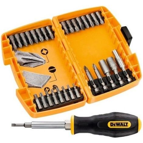Poignée pour tournevis DeWalt DT71506 + tournevis Bit
