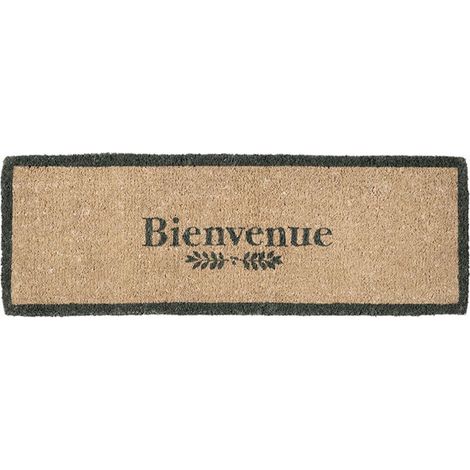 Paillasson en coco Bienvenue 40x120cm (1/2)