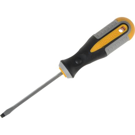 Roughneck Flared Tip Screwdriver, 4.0 x 75mm